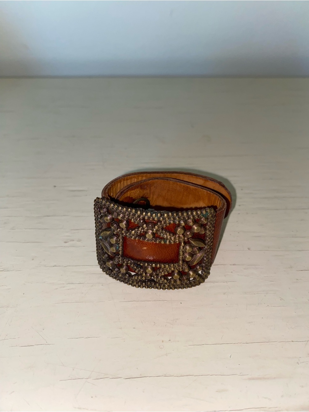Old Leather Bracelet